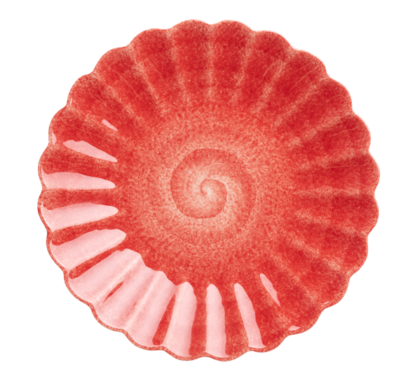 Oyster asjett 20 cm rød fra Mateus