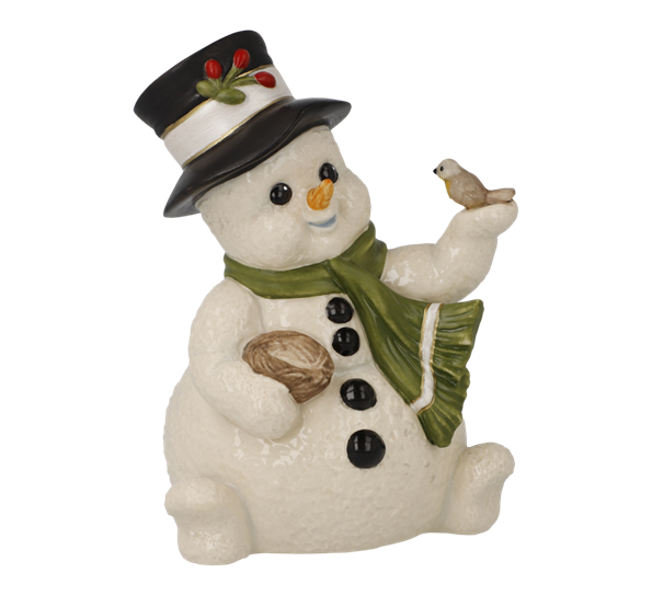 <p>Snømann A Cozy Place 11 cm fra Goebel</p>
