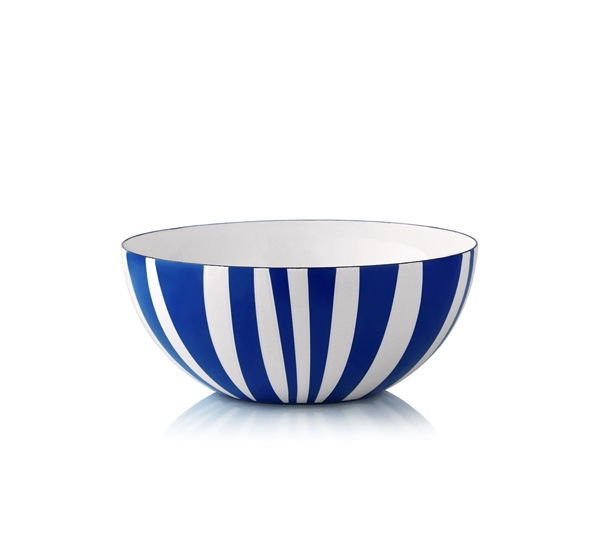 Stripes skål blå 20cm