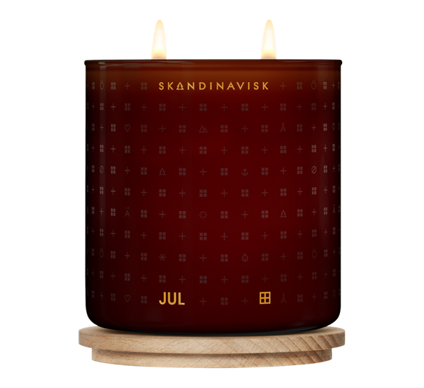 Jul duftlys 2 veker med lokk 400 g fra Skandinavisk