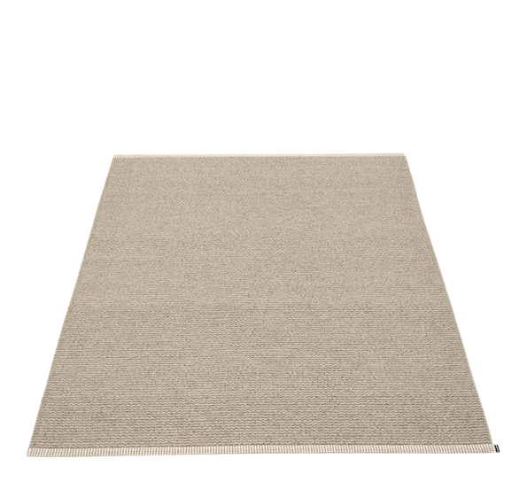 Mono matte mørk lin 180x220 cm fra Pappelina