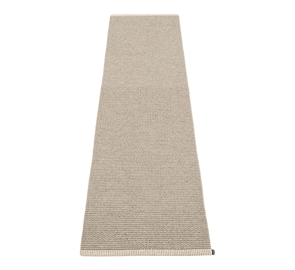 Mono matte mørk lin 60x250 cm fra Pappelina