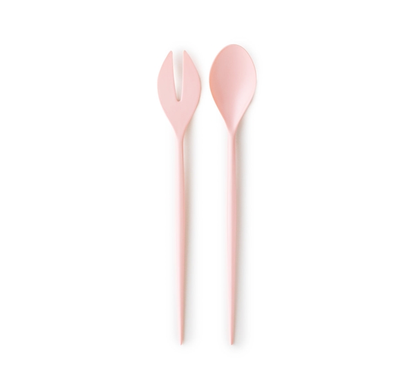 Krenit salatbestikk rosa fra Normann Copenhagen
