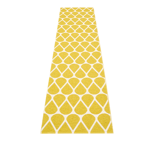 Otis matte mustard 70x320 cm fra Pappelina