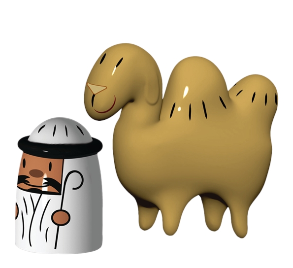 Presepe amir & camelus fra Alessi