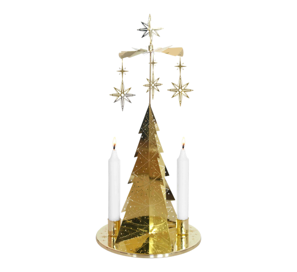 Englespill nordstjernen 41 cm gull Pluto Design