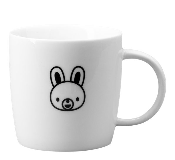 Kids krus kanin hvit fra Sögne Home