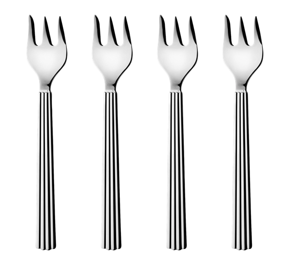 Bernadotte kakegaffel 4-pk fra Georg Jensen