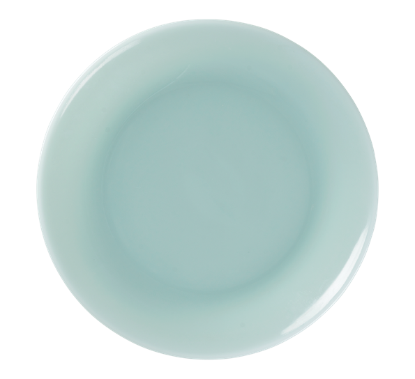Milk asjett 20,5 cm minty haze fra Lucie Kaas