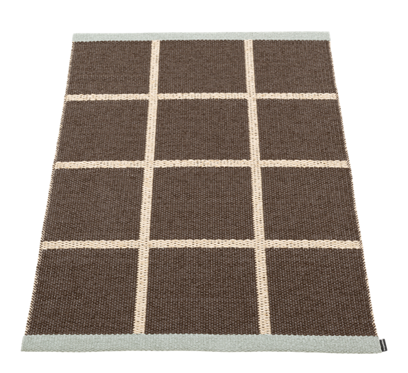 Criss POP matte mørkebrun 70x100 cm Pappelina