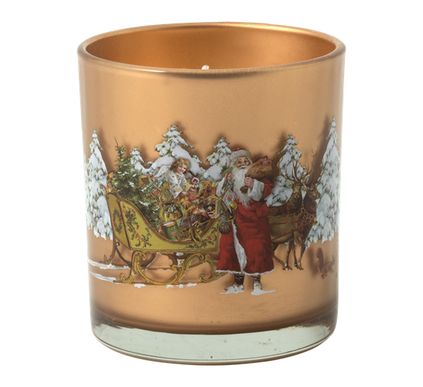 Winter Specials telyslykt julenissen med slede 7x8 cm fra Villeroy & Boch