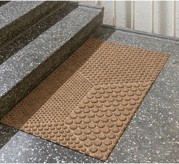 Hex Desert dørmatte 55x90 cm sand fra Heymat