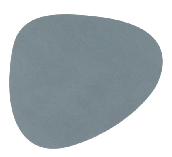 Curve Nupo glassbrikke 11x13 cm lyseblå Lind DNA