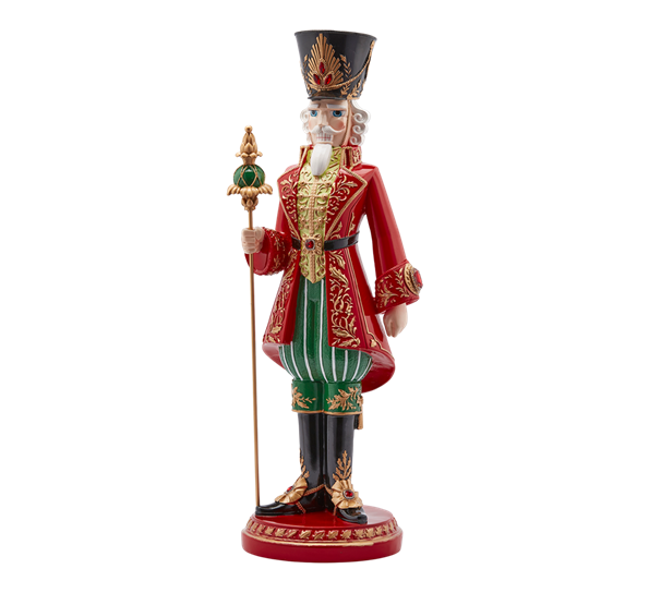 Nøtteknekker Poly 63 cm grønn rød EDG Enzo de Gasperi