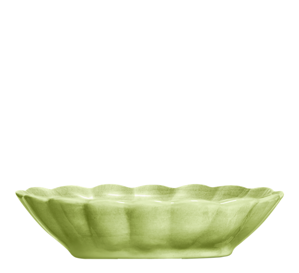 Oyster skål 23x18 cm 75 cl grønn fra Mateus