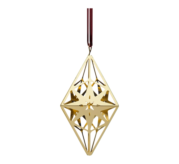 Karen Blixen rombeoppheng forgylt fra Rosendahl