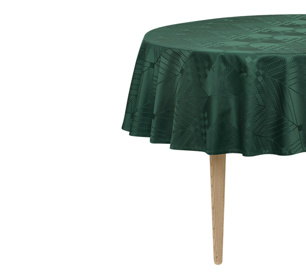 Christmas duk Ø160 cm rund København fra Georg Jensen Damask