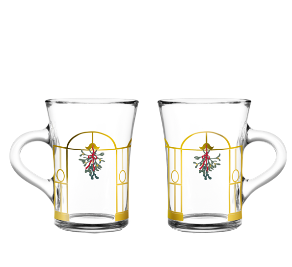 2020 Julehotdrink-glass 24 cl 2-pk fra Holmegaard
