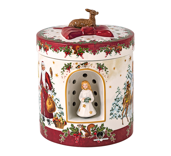 Christmas Toys skrin rundt med engel fra Villeroy & Boch