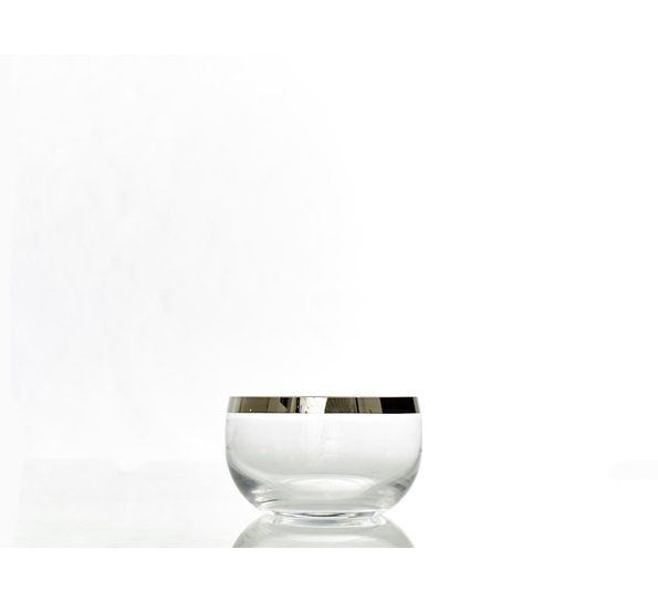 Platin Bowl 3 glasskål fra Frederik Bagger