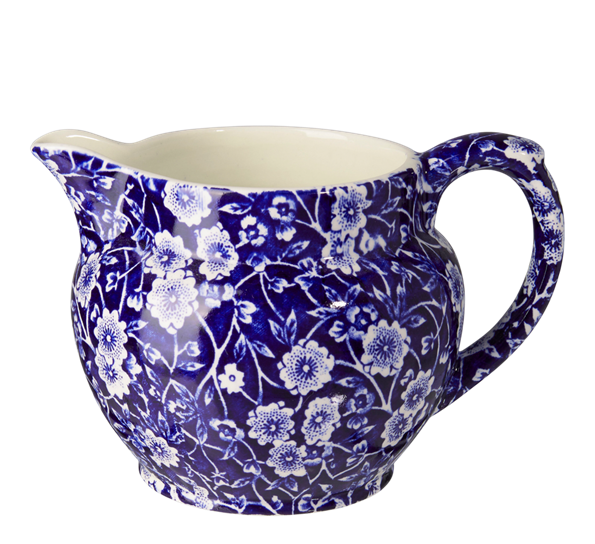 Blue Calico Dutch mugge liten 284 ml fra Burleigh