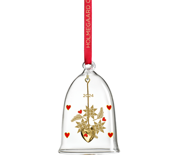 2024 årets juleklokke klar fra Holmegaard