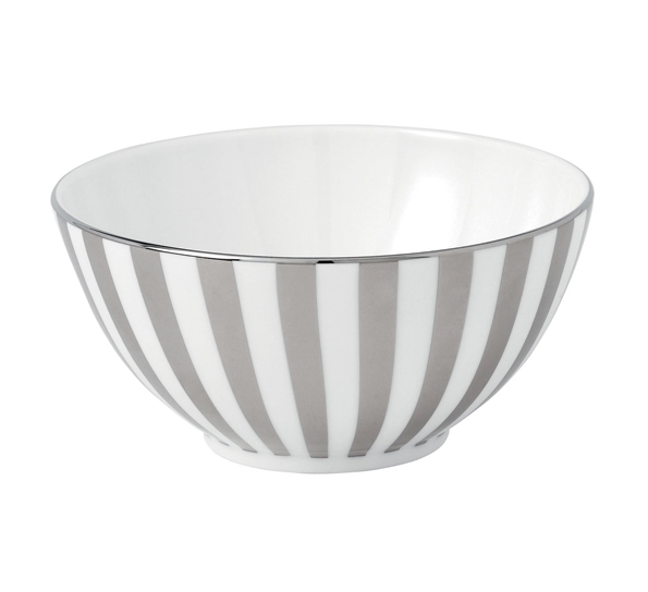 JC Platinum skål striper 14 cm fra Wedgwood