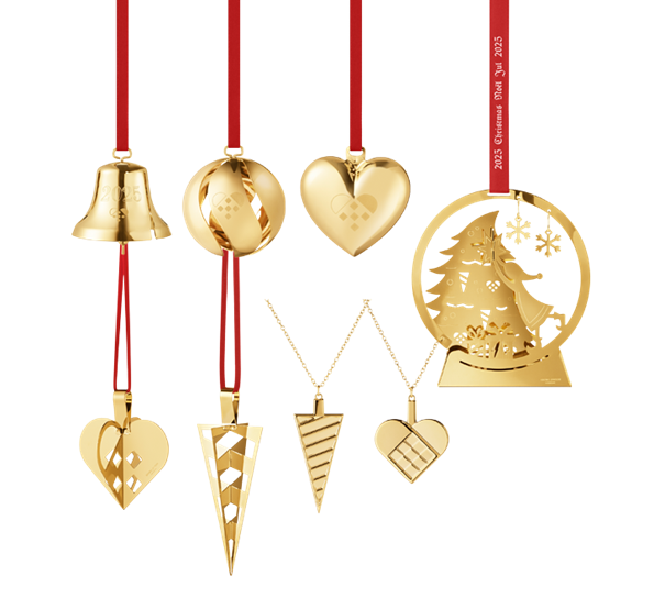 CC 2025 gavesett 8 deler gull fra Georg Jensen