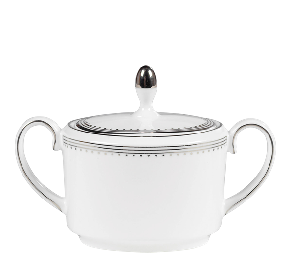 Grosgrain sukkerskål med lokk fra Wedgwood