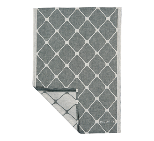 Rex kjøkkenhåndkle charcoal 46x66 cm fra Pappelina