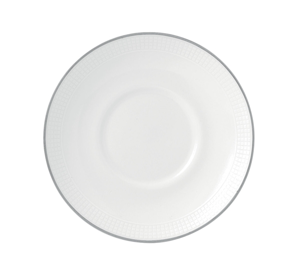 Blanc Sur Blanc skål til espressokopp fra Wedgwood