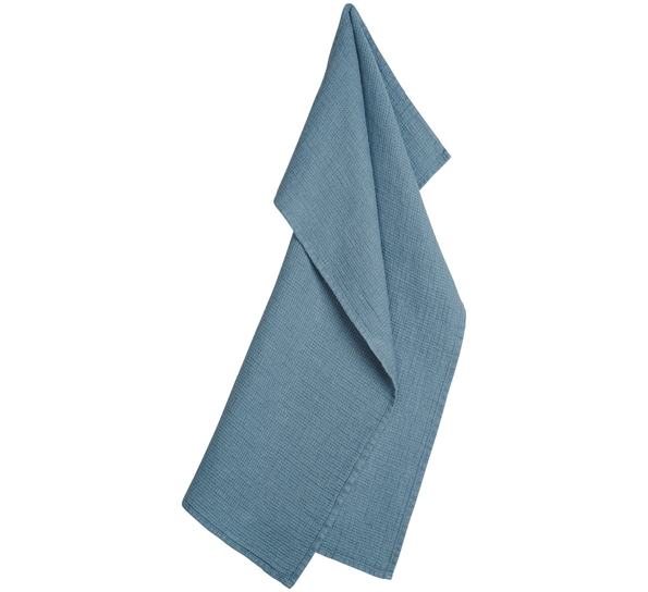 Linen Blue Shadow kjøkkenhåndkle fra Georg Jensen Damask