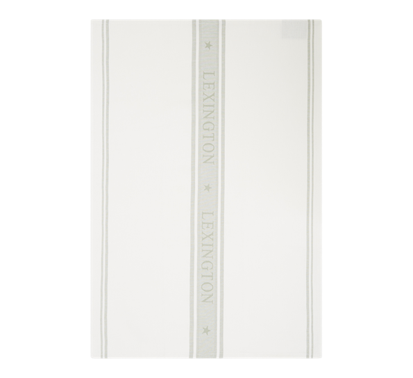 <p>Icons Star kjøkkenhåndkle 50x70 cm hvit sage Lexington</p>