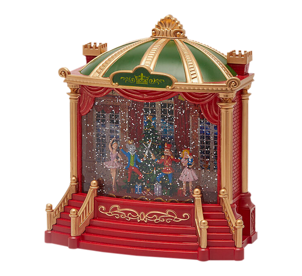 <p>Paviljong Royl Reggia med LED-lys og musikk 23 cm EDG Enzo de Gasperi</p>