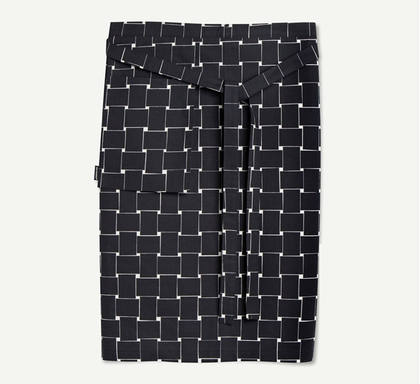 Basket halvforkle fra Marimekko