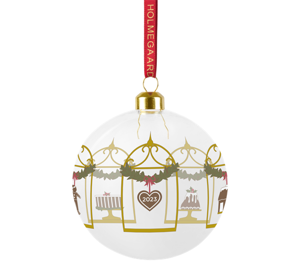 2023 årets julekule stor klar fra Holmegaard