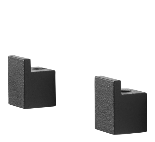 Kubus wall veggoppheng sort fra By Lassen