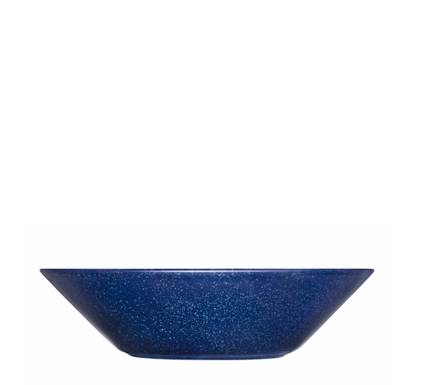 Teema Blå Melert Dyp tallerken 21cm fra Iittala