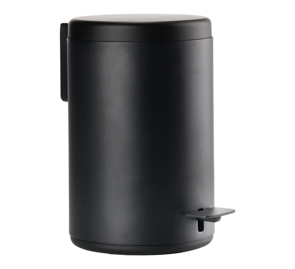 Rim pedalbøtte 3l sort fra Zone