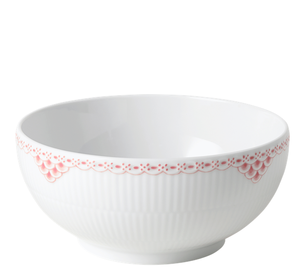 Korall Riflet Blonde skål 18 cm fra Royal Copenhagen