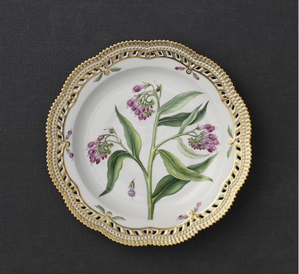 Flora Danica fat Rundt 29cm fra Royal Copenhagen