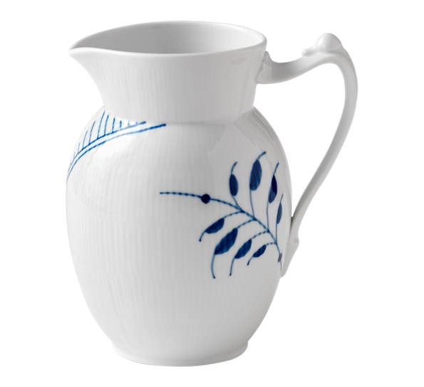 Blå Mega Riflet kanne 170cl fra Royal Copenhagen