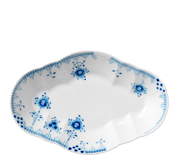 Blue Elements serveringsfat 23 cm fra Royal Copenhagen