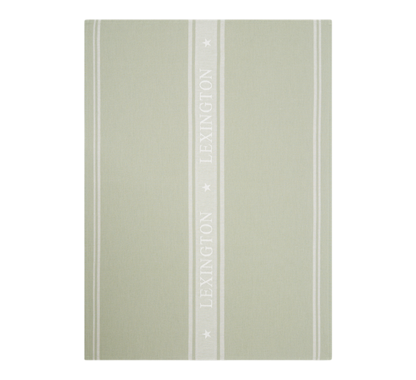 <p>Icons Star kjøkkenhåndkle 50x70 cm sage hvit Lexington</p>
