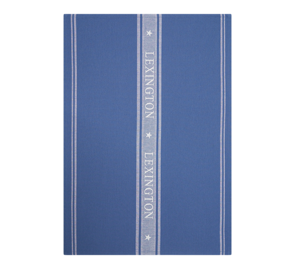 Icons kjøkkenhåndkle stjerner 50x70 cm blå hvit Lexington