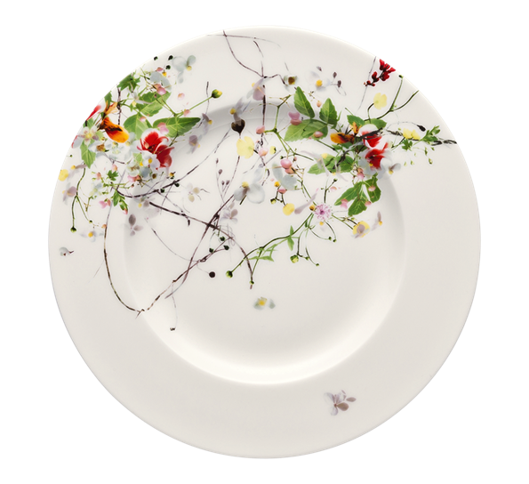 Fleurs Sauvages dessertasjett 19 cm fra Rosenthal