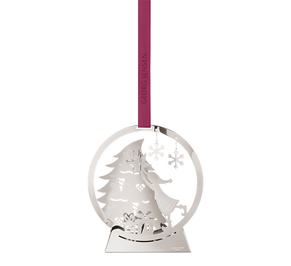 CC 2025 juleuro snøkule palladium fra Georg Jensen