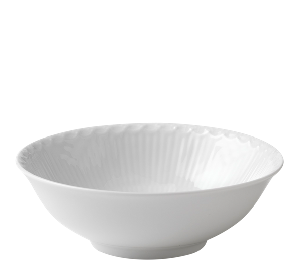 Hvit Halvblonde dessertskål 40 cl fra Royal Copenhagen