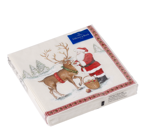 Winter Specials reinsdyr lunsjservietter 20-pk fra Villeroy & Boch