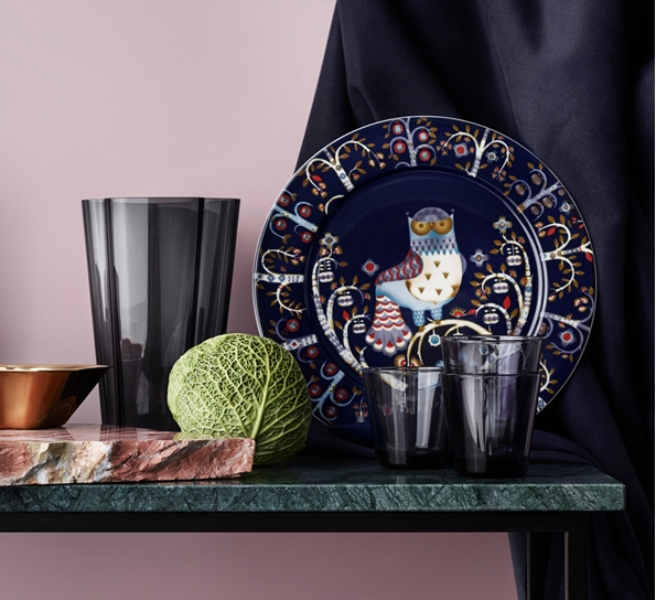 Kartio vannglass 21 cl 2-pk grå fra Iittala